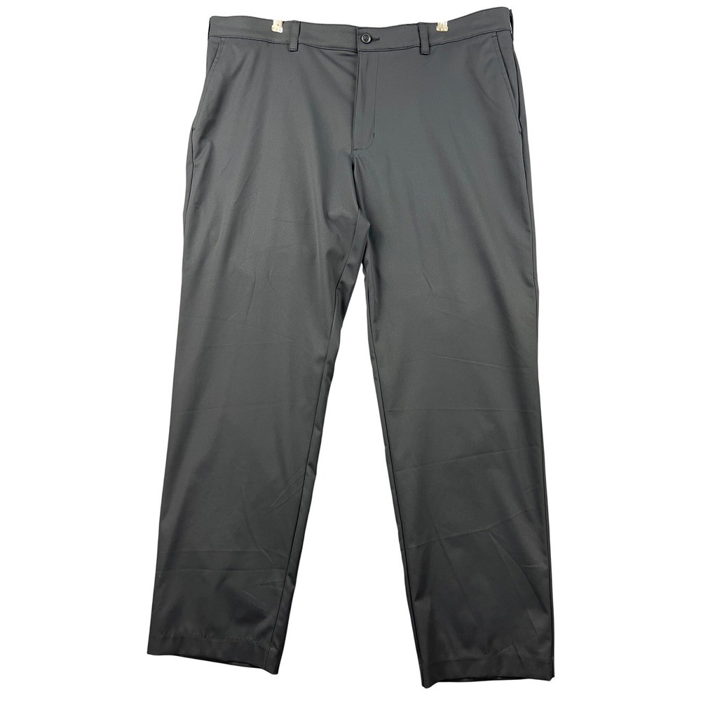 Ben Hogan Golf Pants Mens 40x32 Black Excellent Performance Stretch Flat Front